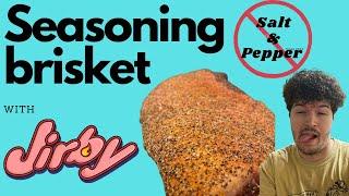 Seasoning Brisket with Jirby! (How to use lawrys)