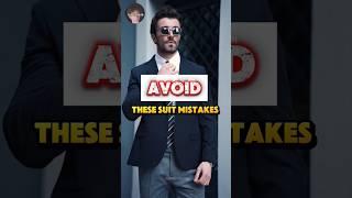 avoid these Suit mistakes #selfgrowth #facts #fashion #fashiontips #mensfashion #shorts