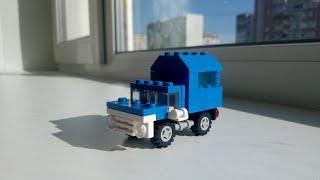 сборка кунга для грузовика ЗИЛ-130 из Lego