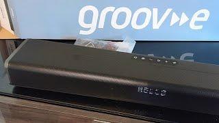 Groov-e Soundbar 110 watt Bluetooth GV-SB04 - Bluetooth Setup Test Review