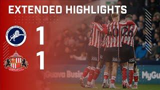 Extended Highlights | Millwall FC 1 - 1 Sunderland AFC