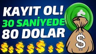 KAYIT OL30 SANİYEDE 80 DOLAR KAZAN  İnternetten Para Kazanmanın Yolları Airdrop 2024