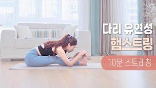 10분만에 다리 유연성 늘리는 스트레칭 | 햄스트링 스트레칭, 좌전굴 늘리기