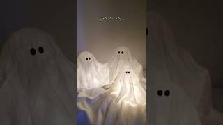 DIY Halloween Decoration idea | spooky ghost lamp  #diy #halloween #spooky #halloweendecor