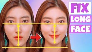 Get a Shorter Face, Fix Long Chin | Face Lifting Massage