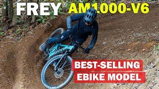 FREY best full suspension electric mountain bike AM1000 V6 release official video