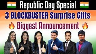 3 Big BLOCKBUSTER Announcement for CSCARTINDIA Family Students Republic Day Special 