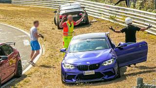 DANGEROUS & STUPID MOMENTS AT THE NÜRBURGRING! ANGRY Drivers, BIZARRE Situations & BAD Actions!