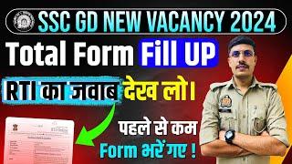 SSC GD Total Form 2025  | RTI Reply SSC GD 2025 Total Form | SSC GD भर्ती में Total Competition