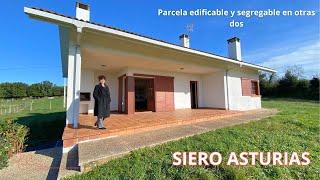 VENDIDA!!CASA EN VENTA,SIERO CON TERRENO DE 5.000M2, PARA ENTRAR A VIVIR 320.000€ #asturias #siero