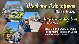 Exploring Temples & Heritage near Plano, TX | Karya Siddhi, Radha Krishna Temples | Frisco | Allen