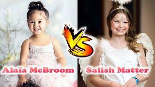 Salish Matter VS Alaïa McBroom (The ACE Family) Stunning Transformation | From Baby To Now Years Old