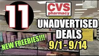 CVS UNADVERTISED DEALS (9/1 - 9/14) | *** FREEBIE UPDATES!!!