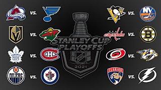 2021 Stanley Cup Playoffs | Round 1 | Every Goal