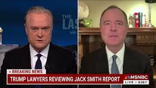 Sen. Schiff Tears Apart Trump Efforts to Stop Release of Jack Smith Report