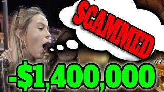 Trader LOSES $1,400,000 from HALIEY WELCH CRYPTO SCAM (HAWK TUAH GIRL)