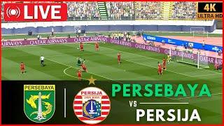  Live Persebaya Surabaya vs Persija Jakarta | BRI Liga 1 Indonesia | Football Live Game Simulation