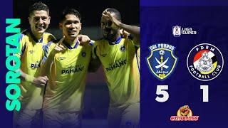 Sri Pahang FC 5 - 1 PDRM FC | Sorotan Perlawanan Liga Super 2024/25 | #ExtraJoss