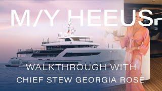 MOTOR YACHT HEEUS | TOUR OF BERING 145 EXPLORER YACHT | WITH CHIEF STEW GEORGIA ROSE