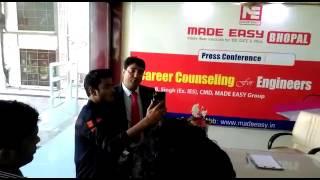 Mr. B. Singh (Ex. IES) CMD MADE EASY Group Sharing his expert Advice on How to Crack ESE & GATE Exam