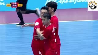 HIGHTLIGHT & ALL GOALS - VIETNAM VS MALAYSIA 2-0 | FUTSAL ASEAN CUP 2024