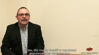 What are the duties of a County Sheriff?