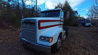 I Bought My First Semi! Freightliner FLD120 Walkaround