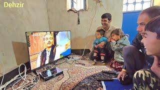 TV on the wall, a story with the taste of a delicious lunch at Aghaqarboun's house