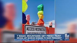 Group aims to make "7 Magic Mountains" permanent