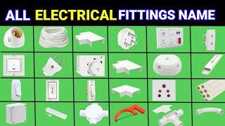 Electrica l House Wiring Materials Name &Pictures | House Wiring List with Images | Electrician Work