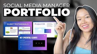 THIS Social Media Manager Portfolio gets you Hired (FREE TEMPLATE)