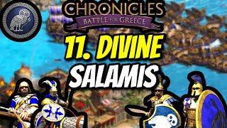 11. Divine Salamis [Grand Campaign] [Hard] (AoE2) | Chronicles: Battle for Greece DLC