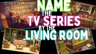 Famous LIVING ROOMS From TV | Can You Name ALL 30 Of Them?