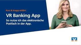 VR Banking App: Elektronisches Postfach in der App nutzen - kurz & knapp erklärt