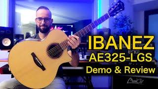 Ibanez AE325-LGS | ACOUSTIC GUITAR | Demo and Review | RICCARDO GIOGGI