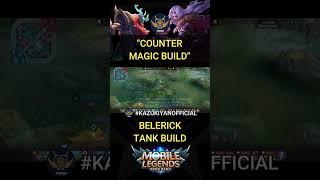 "Magic Build Counter" BELERICK MVP RANK BUILD TO COUNTER MAGIC ITEMS #shorts