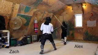 First Person POV Longsword Sparring