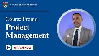 Course Promo: Project Management