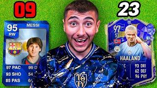 I Used Every TOTY Card (FIFA 09-23)