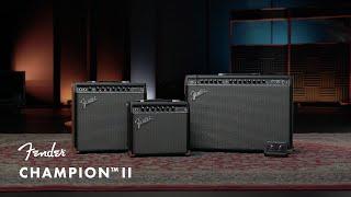 Exploring the Champion II Series | Fender