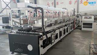 corrugated carton cardboard partition inserter equipment packaging machine #partitionassembler