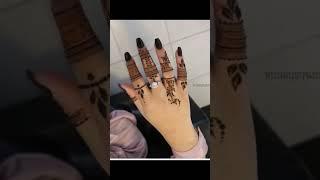 Stylish mehandi design!beautiful henna designs,fingers mehandi design#shorts#mehandi#fingersde