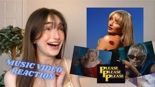 SONGWRITER REACTS TO ~ PLEASE PLEASE PLEASE ~ BY SABRINA CARPENTER!! | Plus music video reaction!!