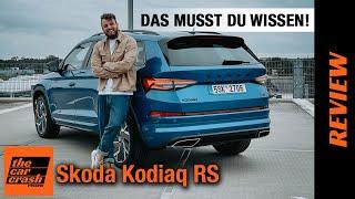 Skoda Kodiaq RS Facelift (2021): Das musst du wissen!  Fahrbericht | Review | Test | Motor | Preis