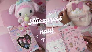 Aliexpress haul  (lots of sanrio!) | kawaii haul