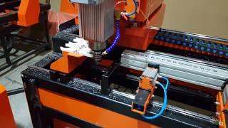 Profil delik delme makinesi - Siğma profil işleme - Cnc Router Alüminyum İşleme