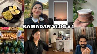 Ramadan Vlogs: Pehli Sehri Aur Iftaari + Organising Our ENTIRE room | GlossipsVlogs