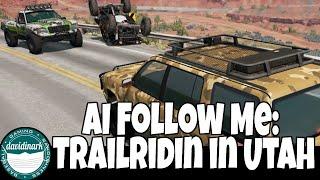 BeamNG Drive - Hittin the Trails with AI Follow Me