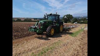 Cultivating 2019 - John Deere 6155R - Harvest 2019