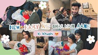 New Baby Ke Ghar Pe Aane Ki Khushi  || Vlog-:61 || @chotanawab @cute.shivani.05